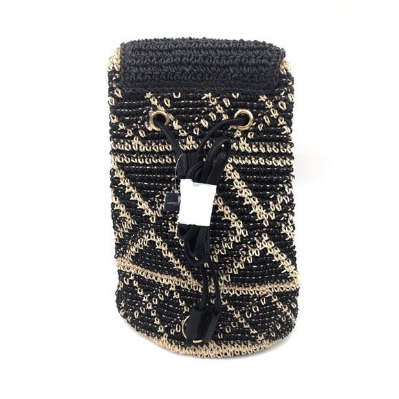 American Eagle Outfitters Beach Straw Bag Backpack - Picture 3 of 7